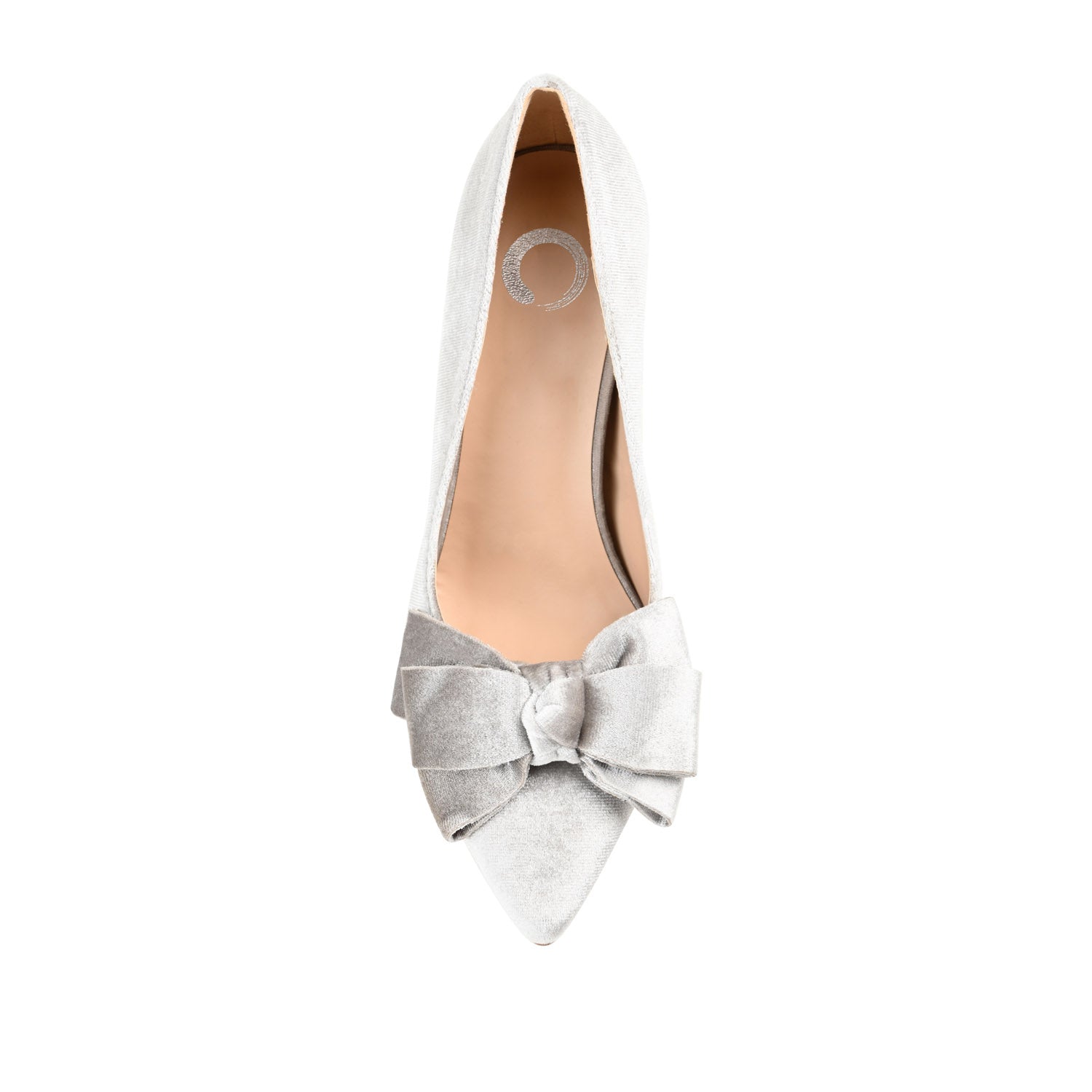 Journee CRYSTOL STILETTO PUMP HEELS IN WIDE - Grey
