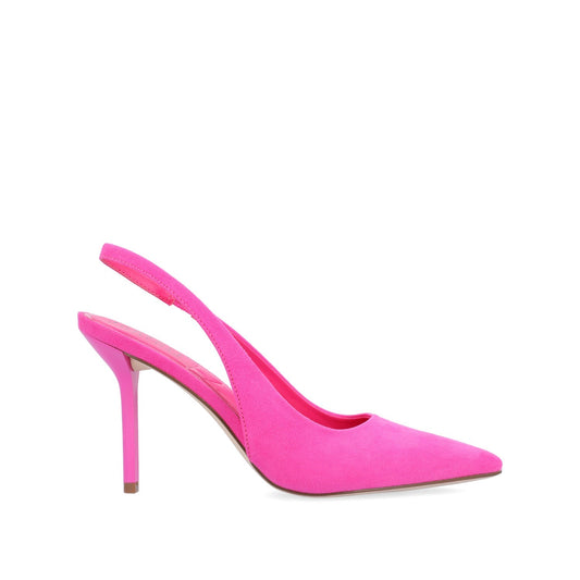 Journee ELENNEY STILETTO HEELS IN WIDE - Fuchsia Faux Suede