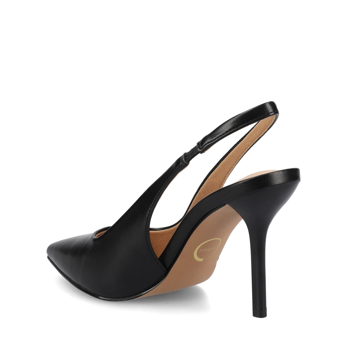 Journee ELENNEY STILETTO HEELS IN WIDE - Black PU