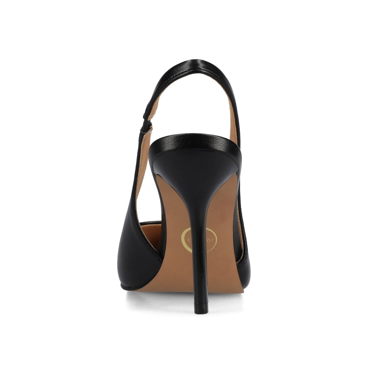 Journee ELENNEY STILETTO HEELS IN WIDE - Black PU