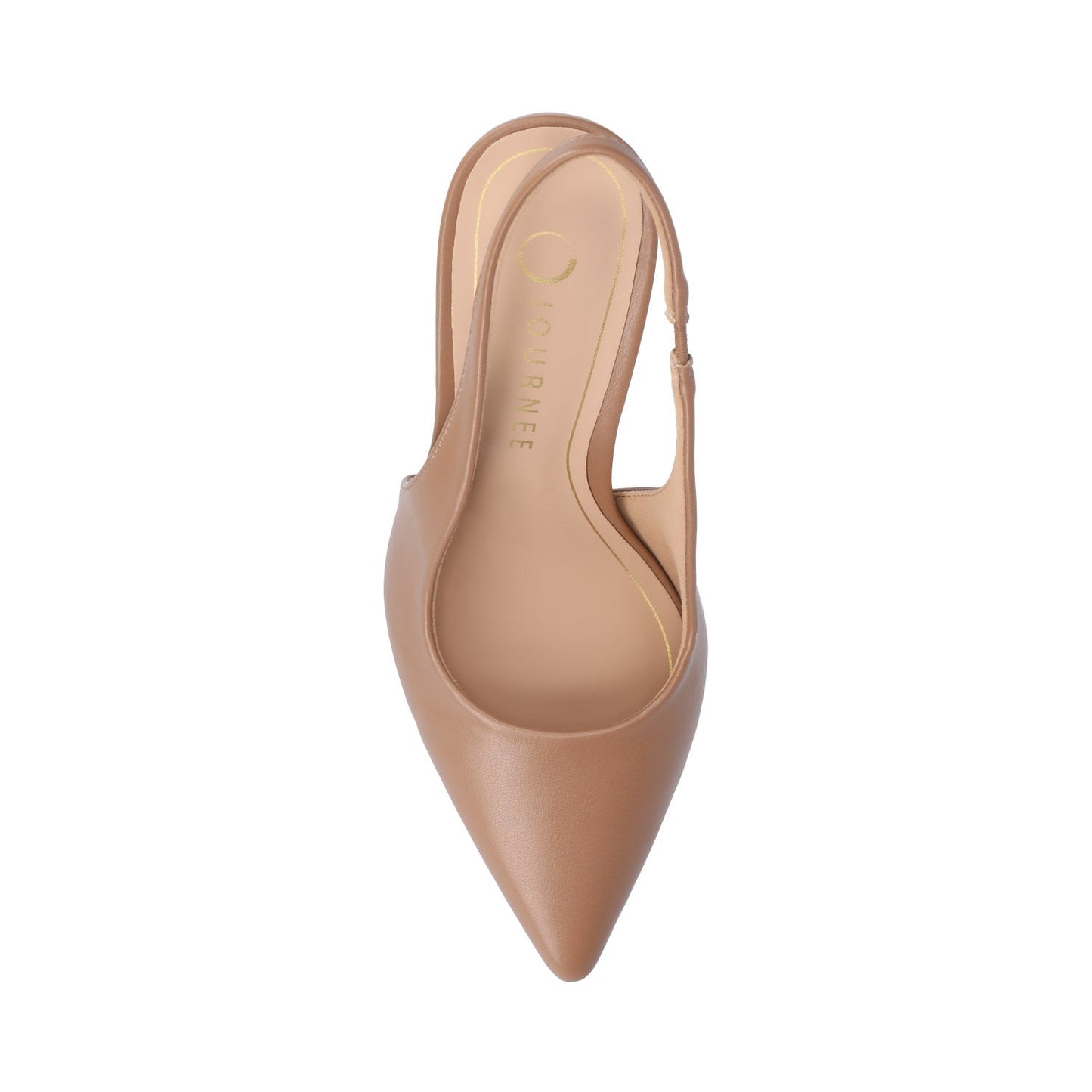 Journee ELENNEY STILETTO HEELS IN WIDE - Tan PU
