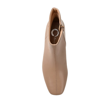Journee KELSSA POINTED TOE BOOTIES IN WIDE - Taupe