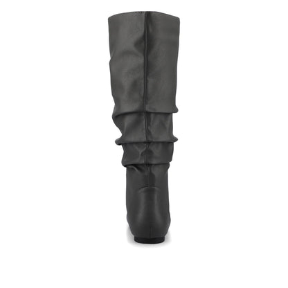 Journee JAYNE KNEE HIGH BOOTS IN WIDE CALF - Grey