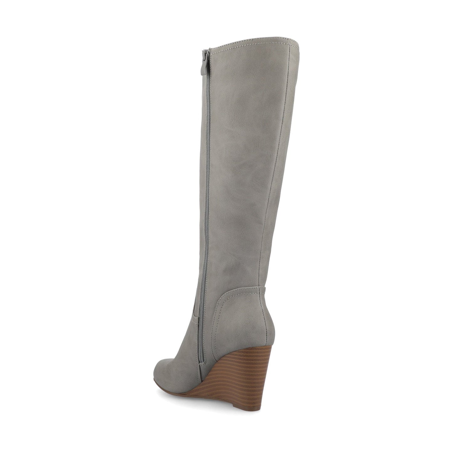 Journee LANGLY KNEE-HIGH BOOTS IN WIDE CALF - Grey