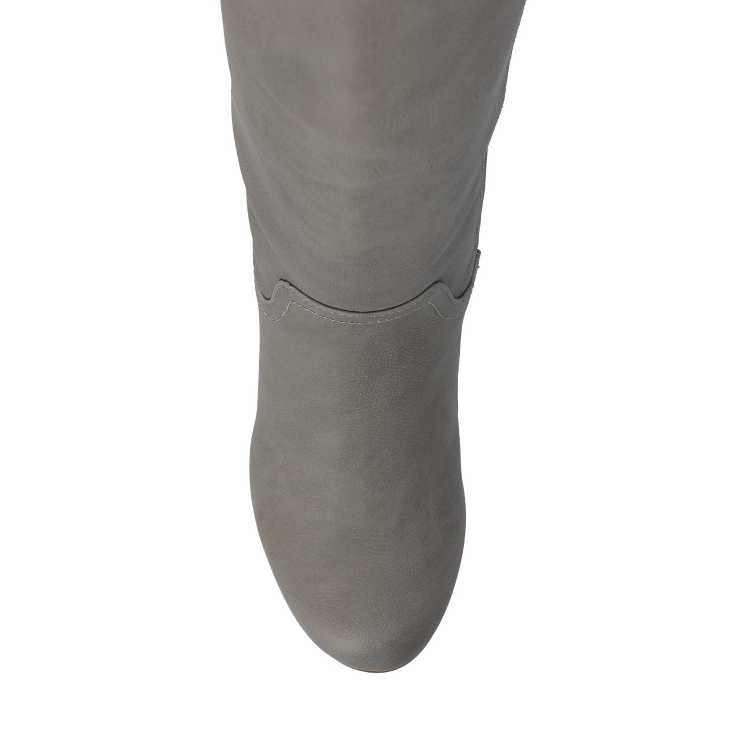 Journee LANGLY KNEE-HIGH BOOTS IN WIDE CALF - Grey