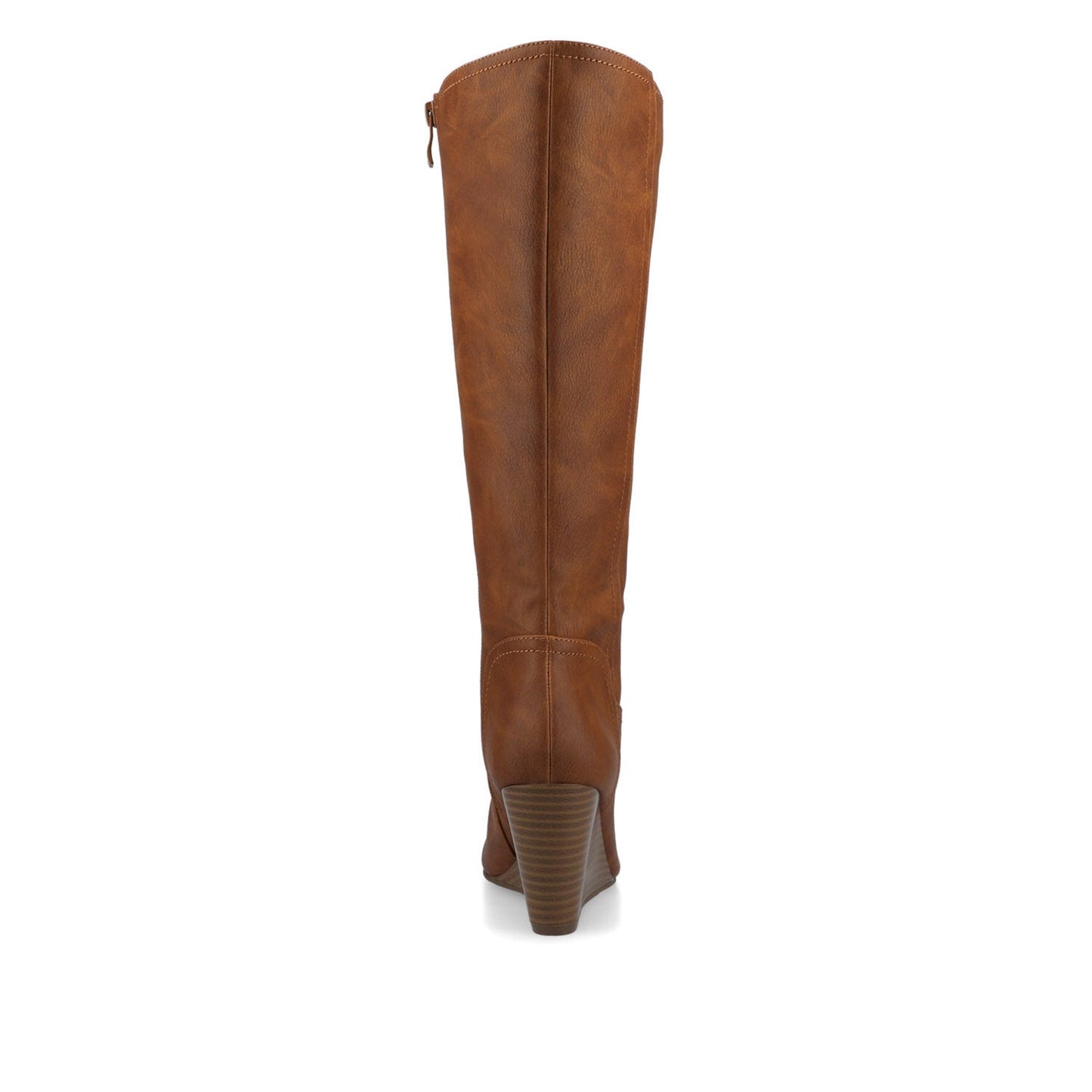 Journee LANGLY KNEE-HIGH BOOTS IN WIDE CALF - Brown