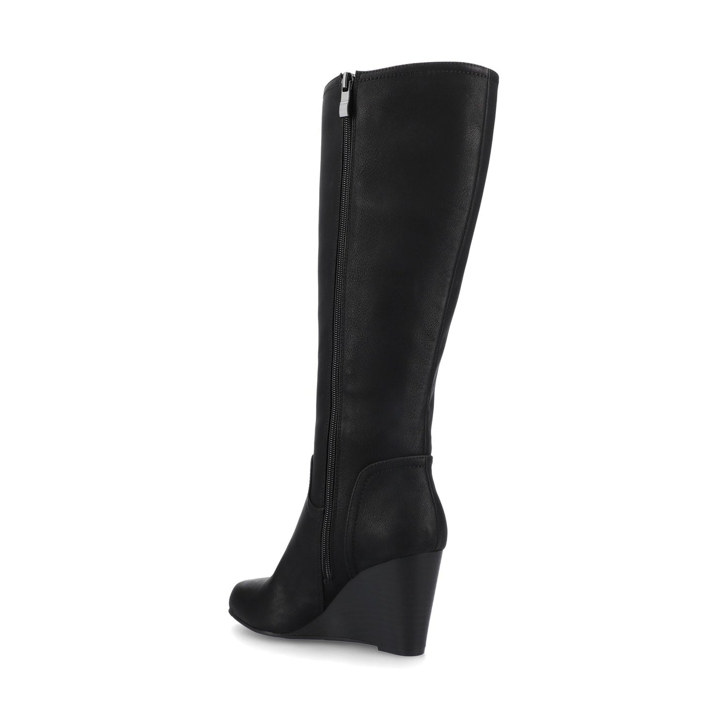 Journee LANGLY KNEE-HIGH BOOTS IN WIDE CALF - Black