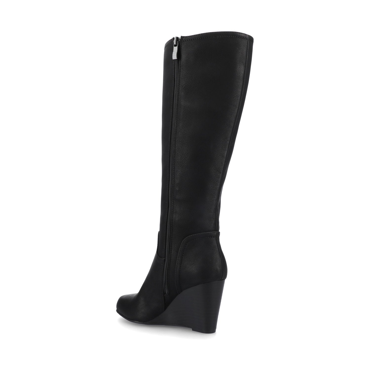 Journee LANGLY KNEE-HIGH BOOTS IN WIDE CALF - Black