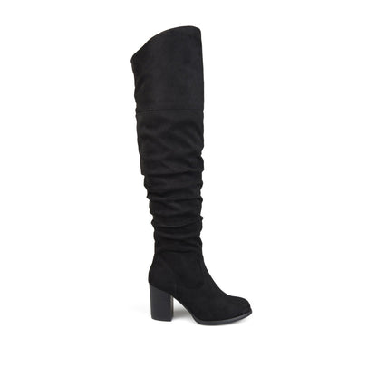 Black Faux Suede,6,Wide