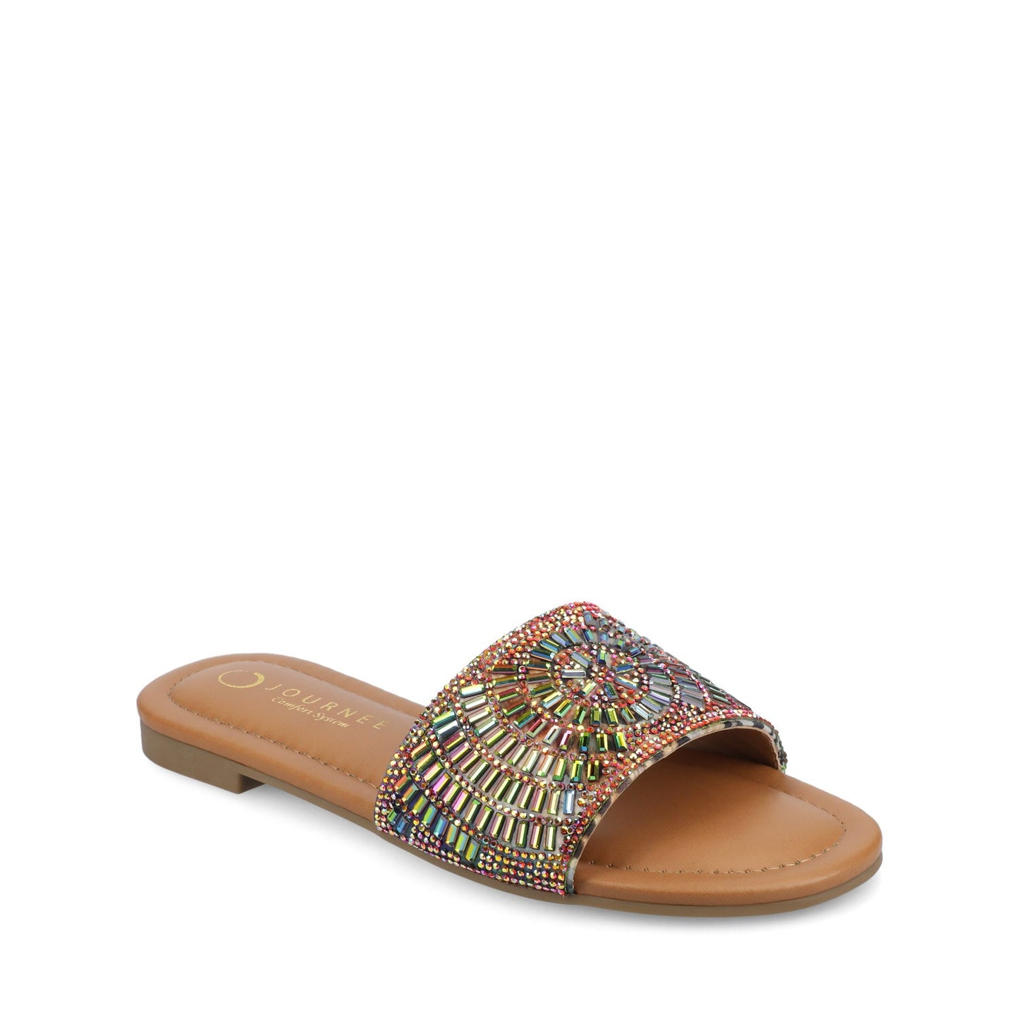 Journee MARIA SLIP ON SANDALS - Multi
