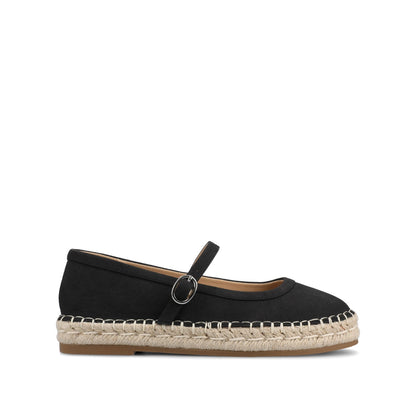 Journee KENZIE ESPADRILLE MARY JANES - Black