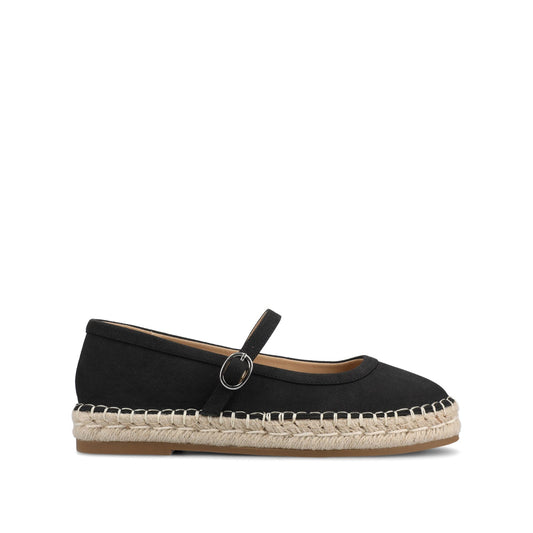 Journee KENZIE ESPADRILLE MARY JANES - Black