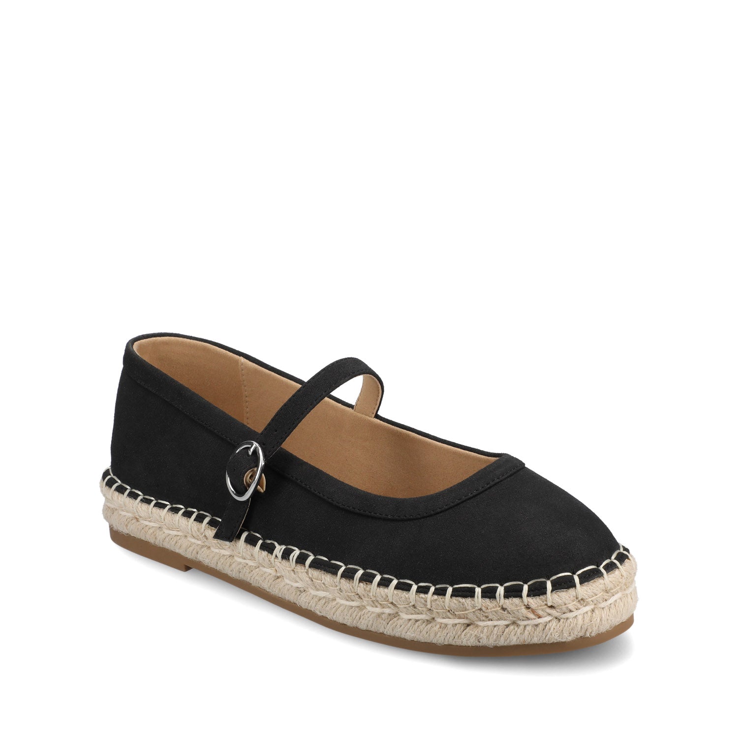 Journee KENZIE ESPADRILLE MARY JANES - Black