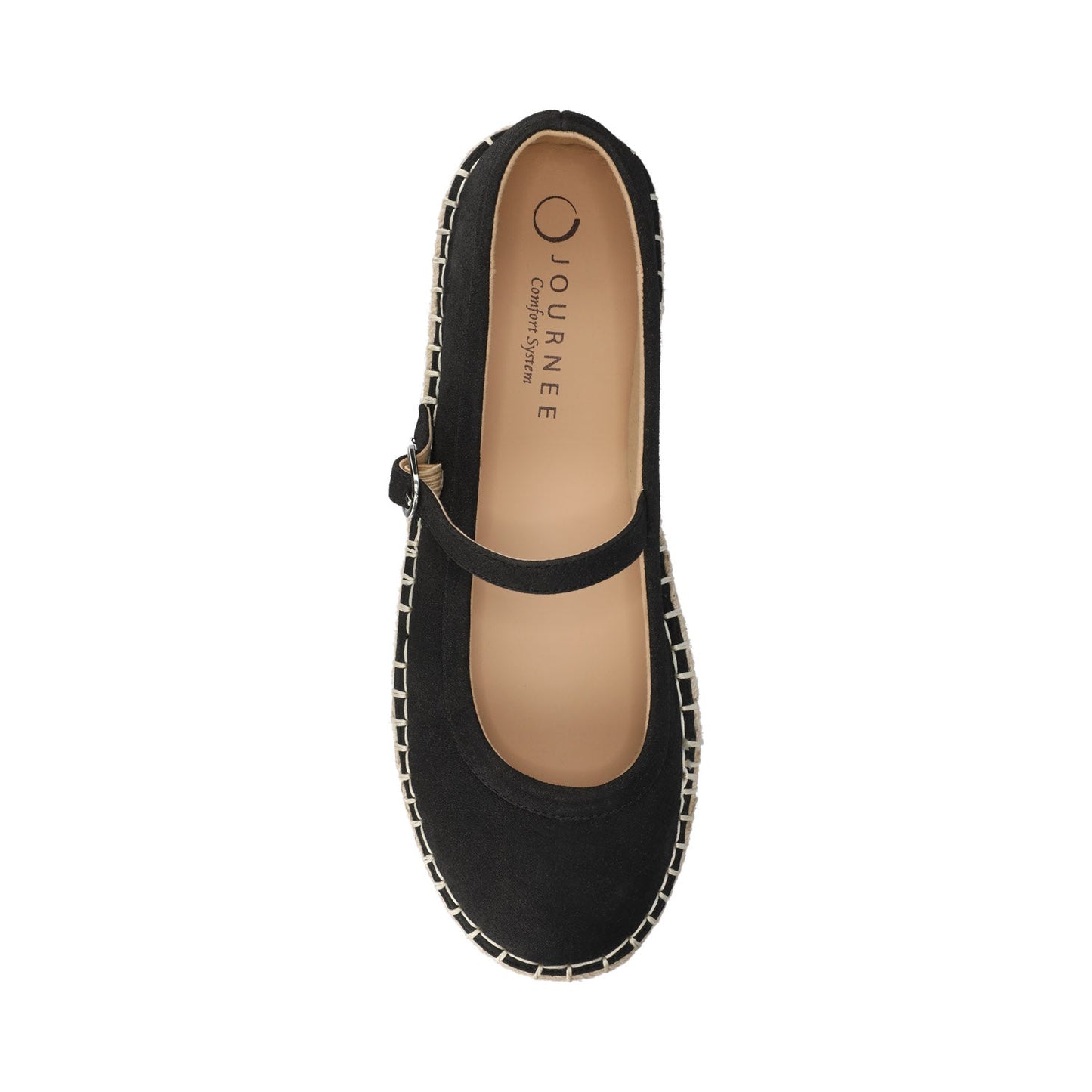 Journee KENZIE ESPADRILLE MARY JANES - Black