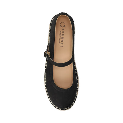 Journee KENZIE ESPADRILLE MARY JANES - Black