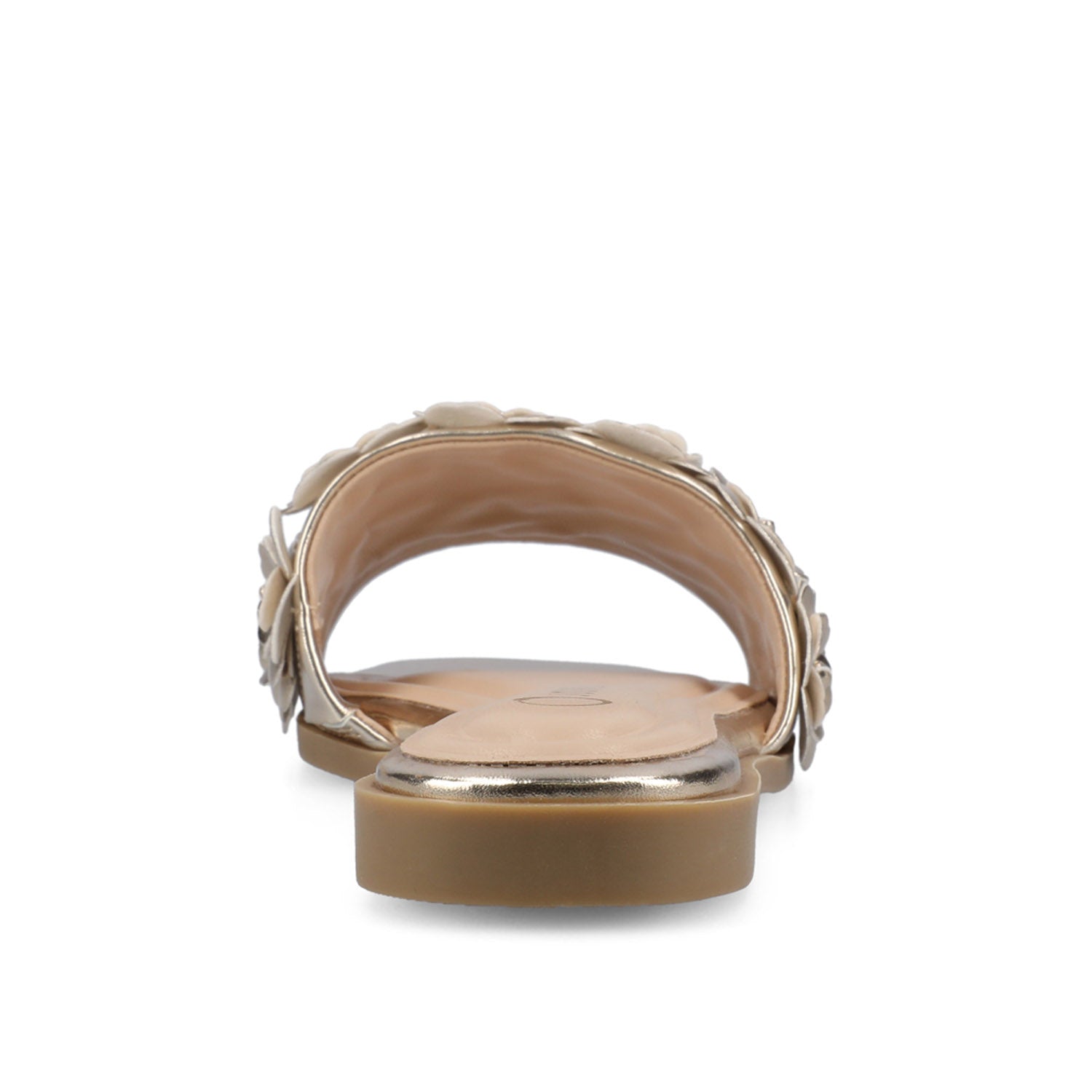 Journee AZALEA SLIP ON SANDALS - Gold