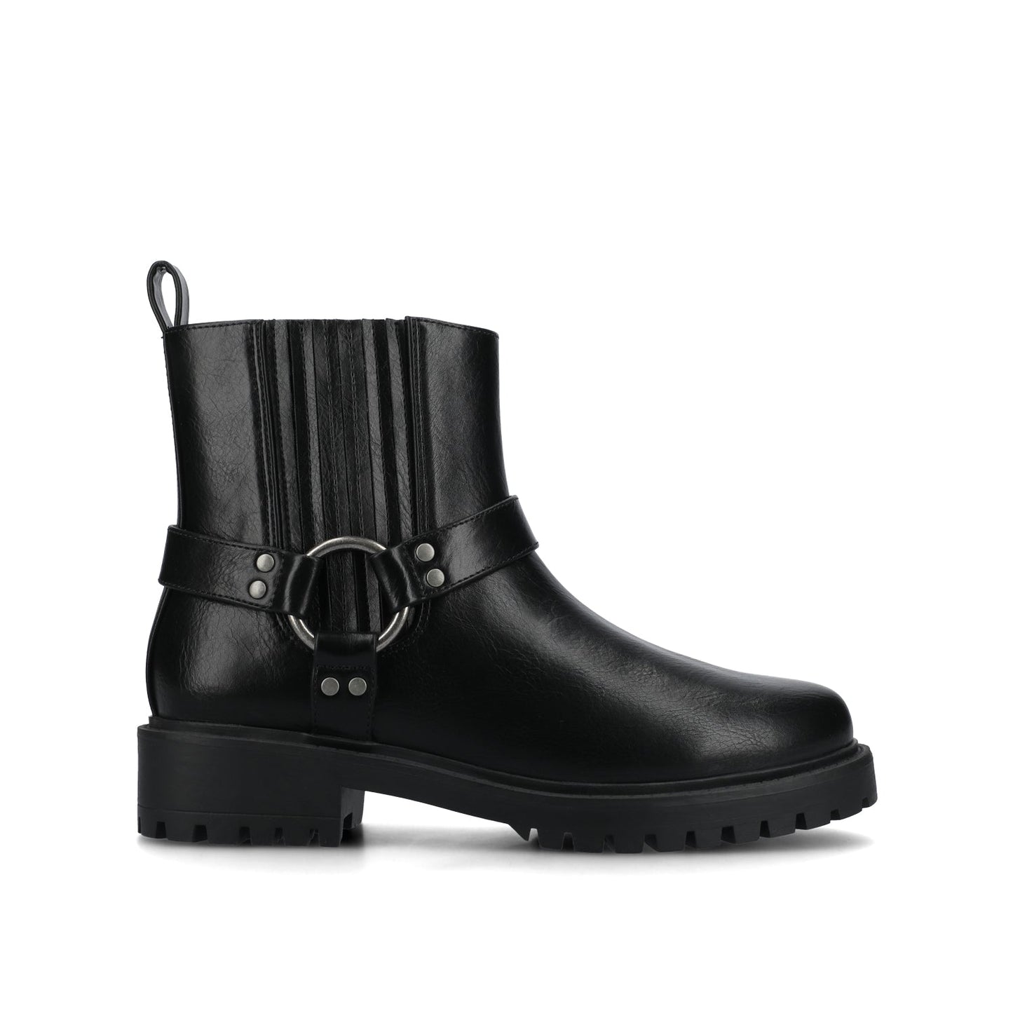 Journee KALISTAH MOTORCYCLE BOOTIES - Black