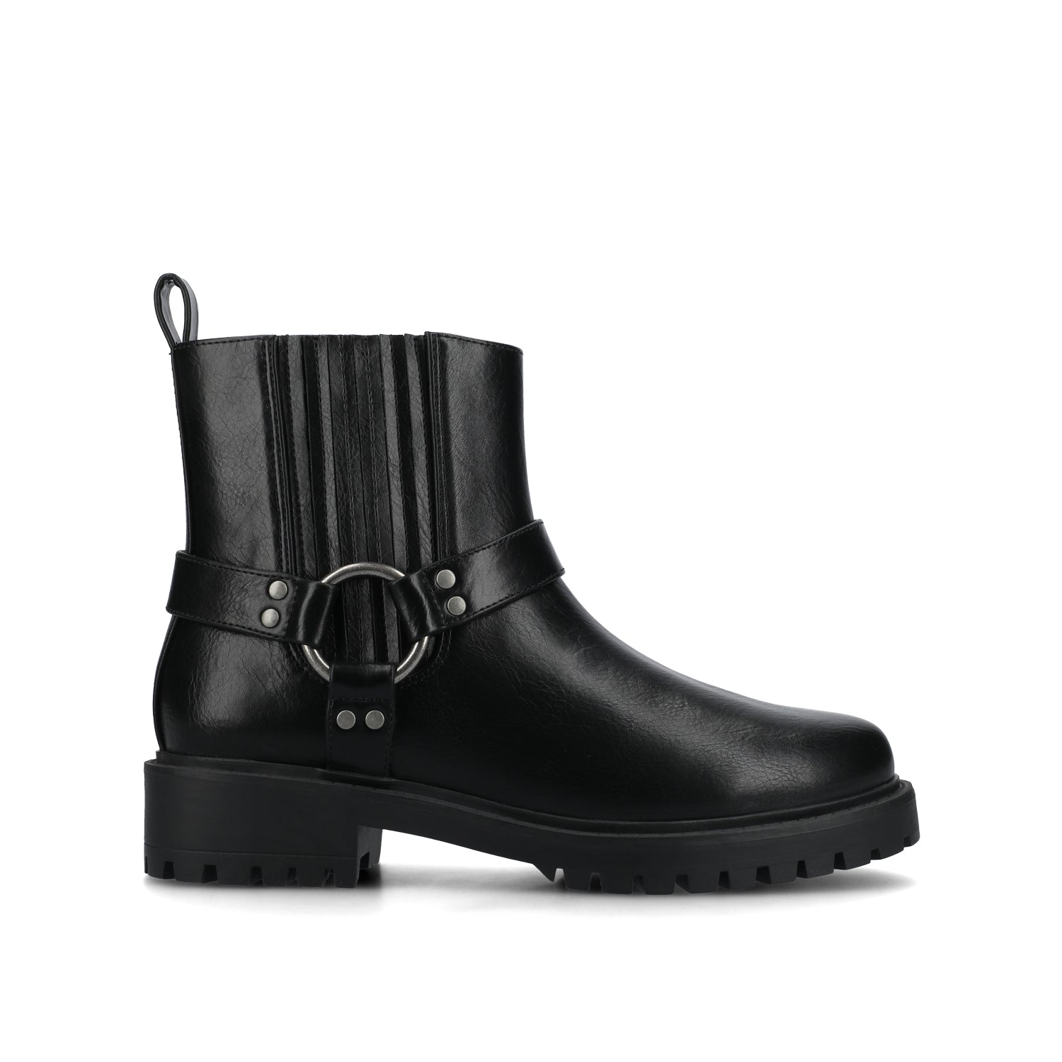 Journee KALISTAH MOTORCYCLE BOOTIES - Black