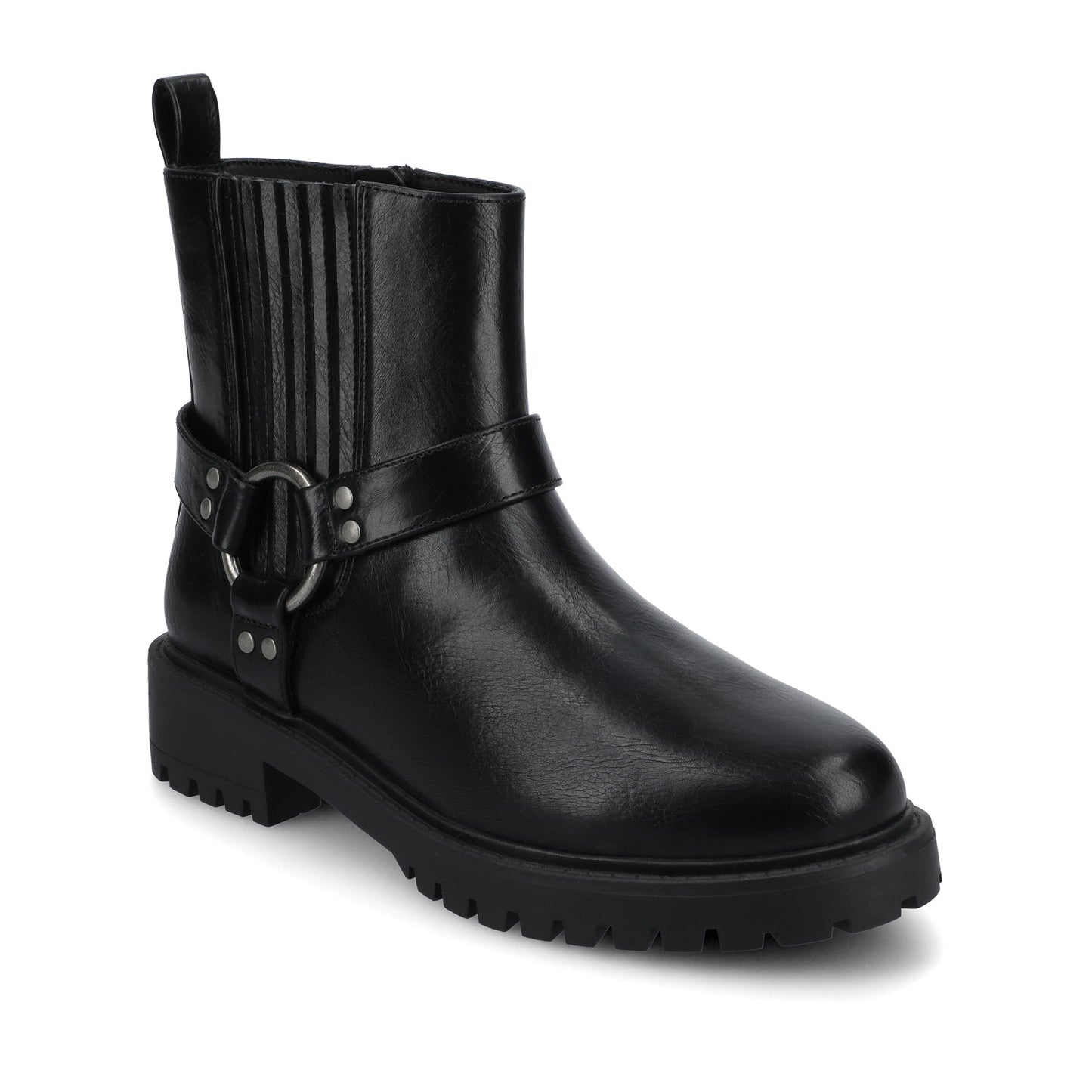 Journee KALISTAH MOTORCYCLE BOOTIES - Black
