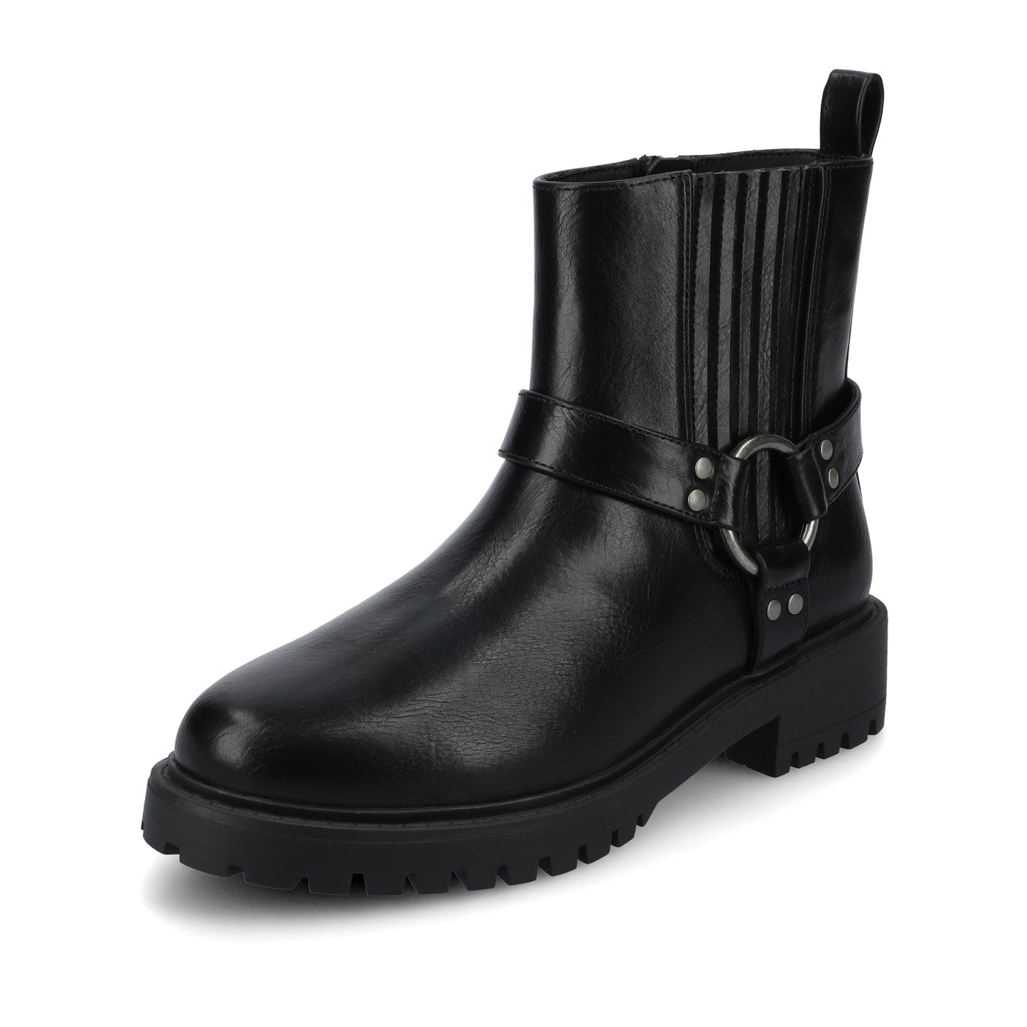 Journee KALISTAH MOTORCYCLE BOOTIES - Black