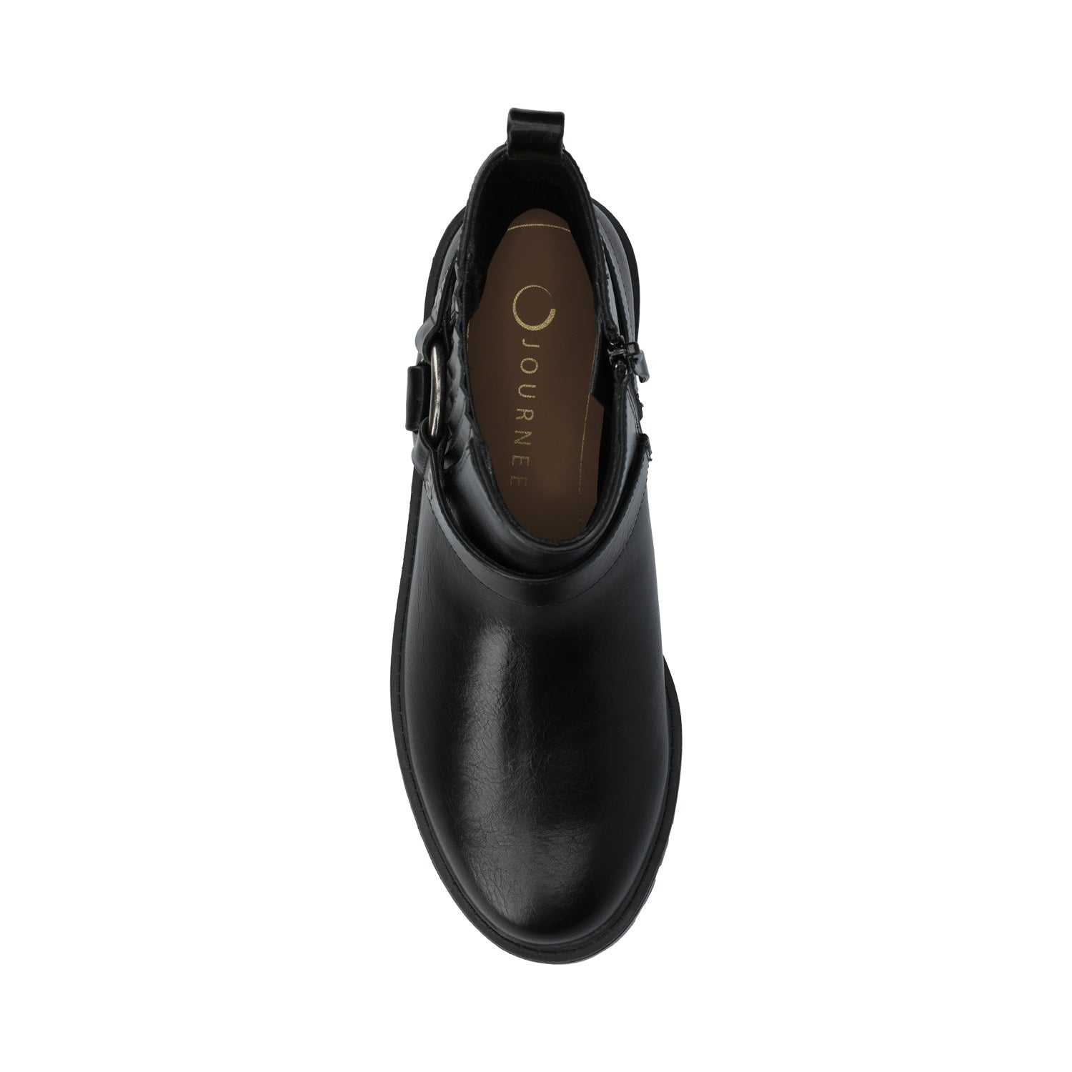Journee KALISTAH MOTORCYCLE BOOTIES - Black