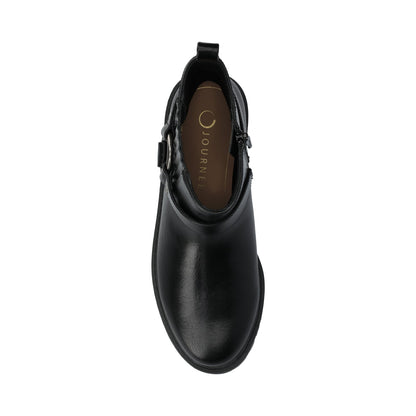 Journee KALISTAH MOTORCYCLE BOOTIES - Black