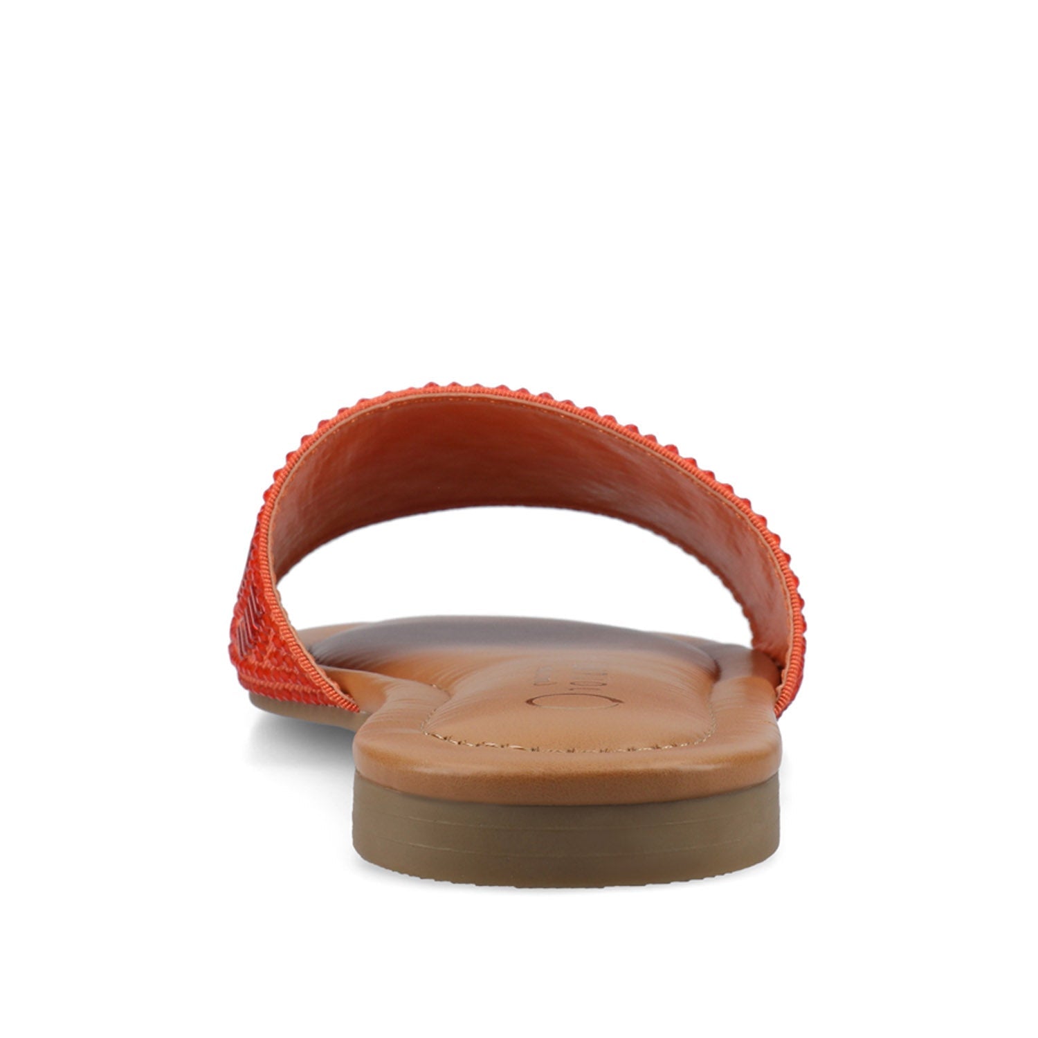 Journee MARIA SLIP ON SANDALS - Orange