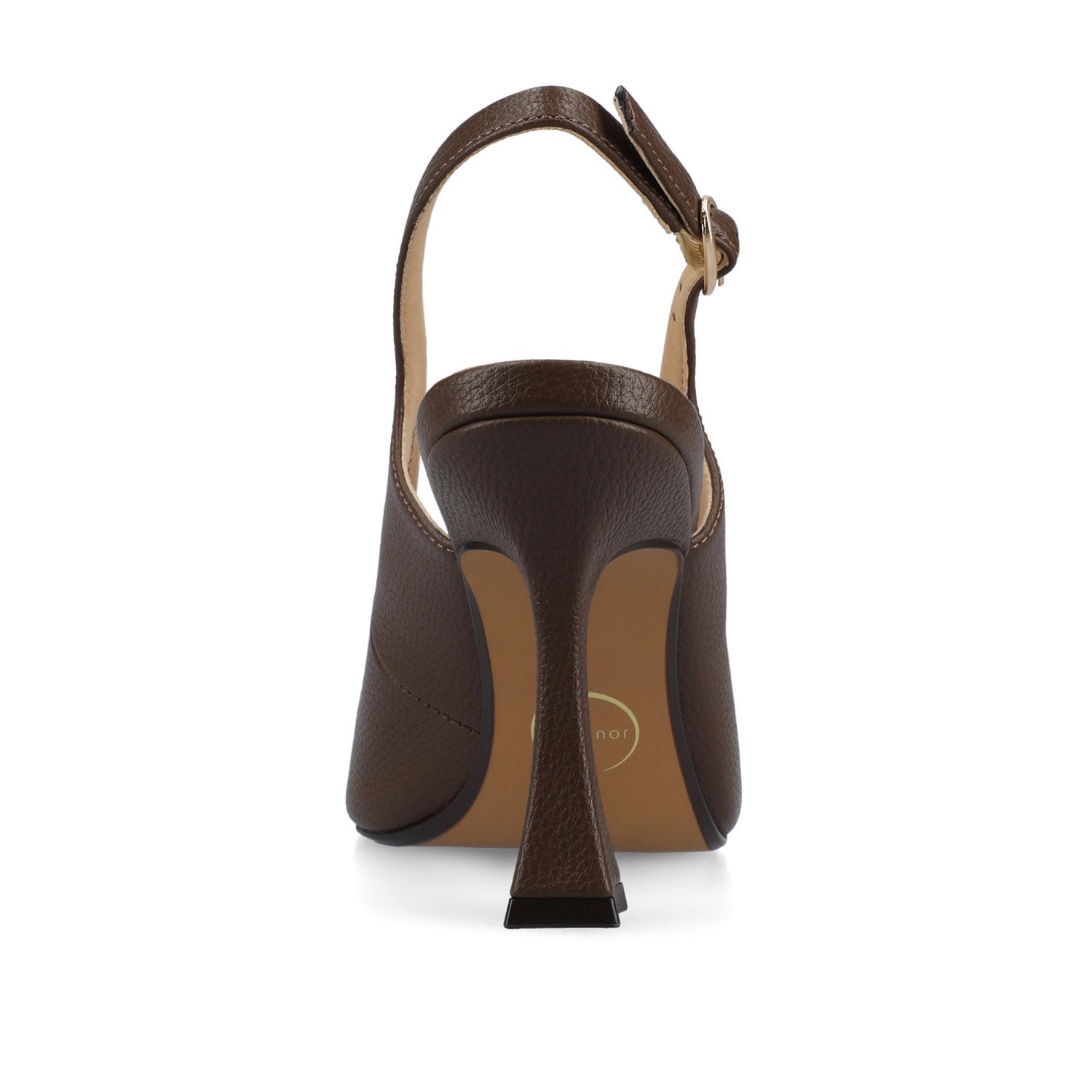 Journee VERENA SLING BACK PUMPS - Chocolate