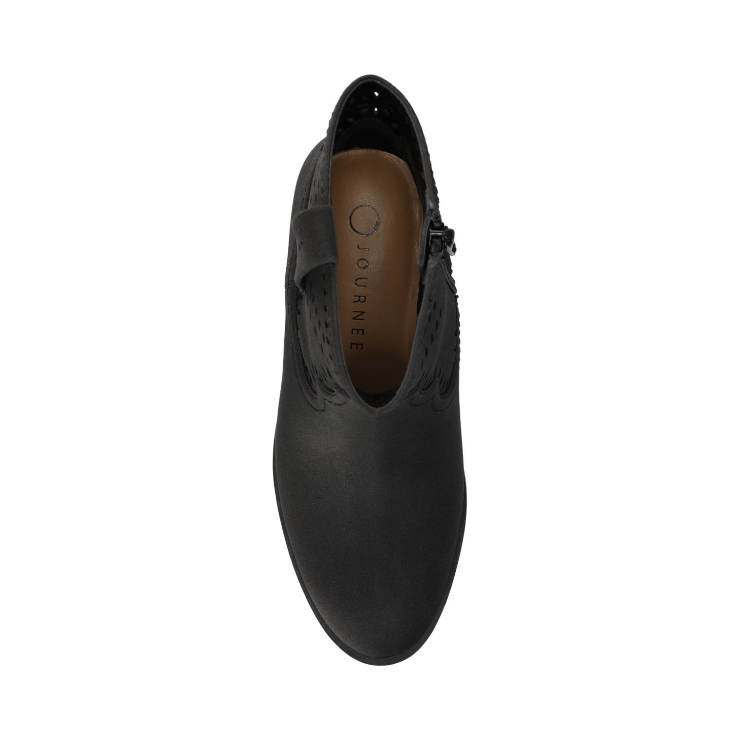 Journee CHEYENNE WESTERN BOOTIES - Black