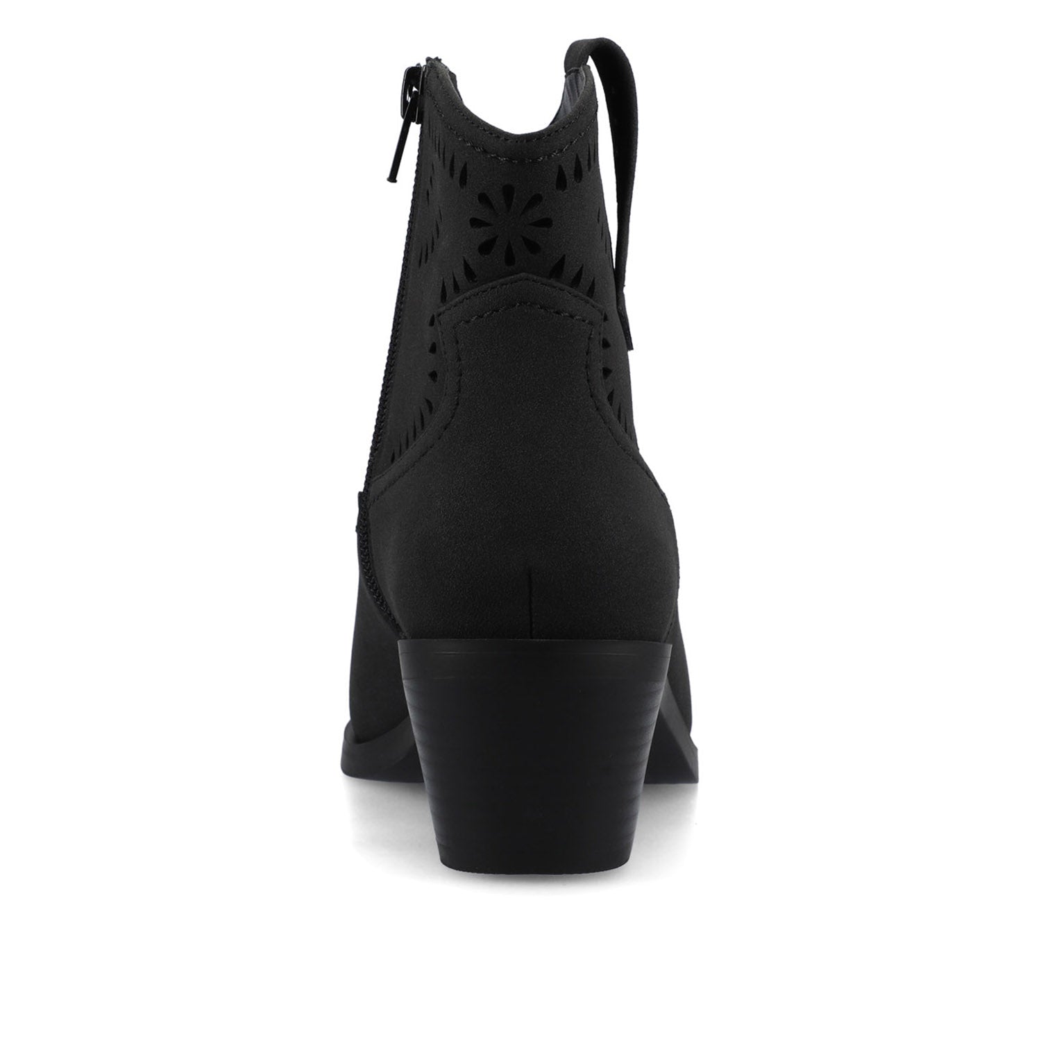 Journee CHEYENNE WESTERN BOOTIES - Black