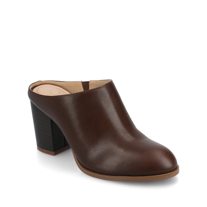 Journee KENDRA HEELED PUMPS - Chocolate