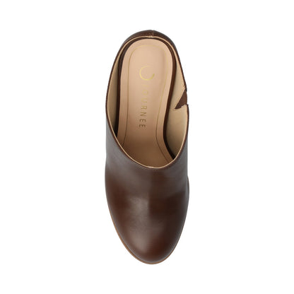Journee KENDRA HEELED PUMPS - Chocolate