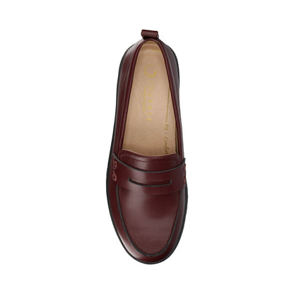Journee TAYLA PENNY LOAFER - Oxblood