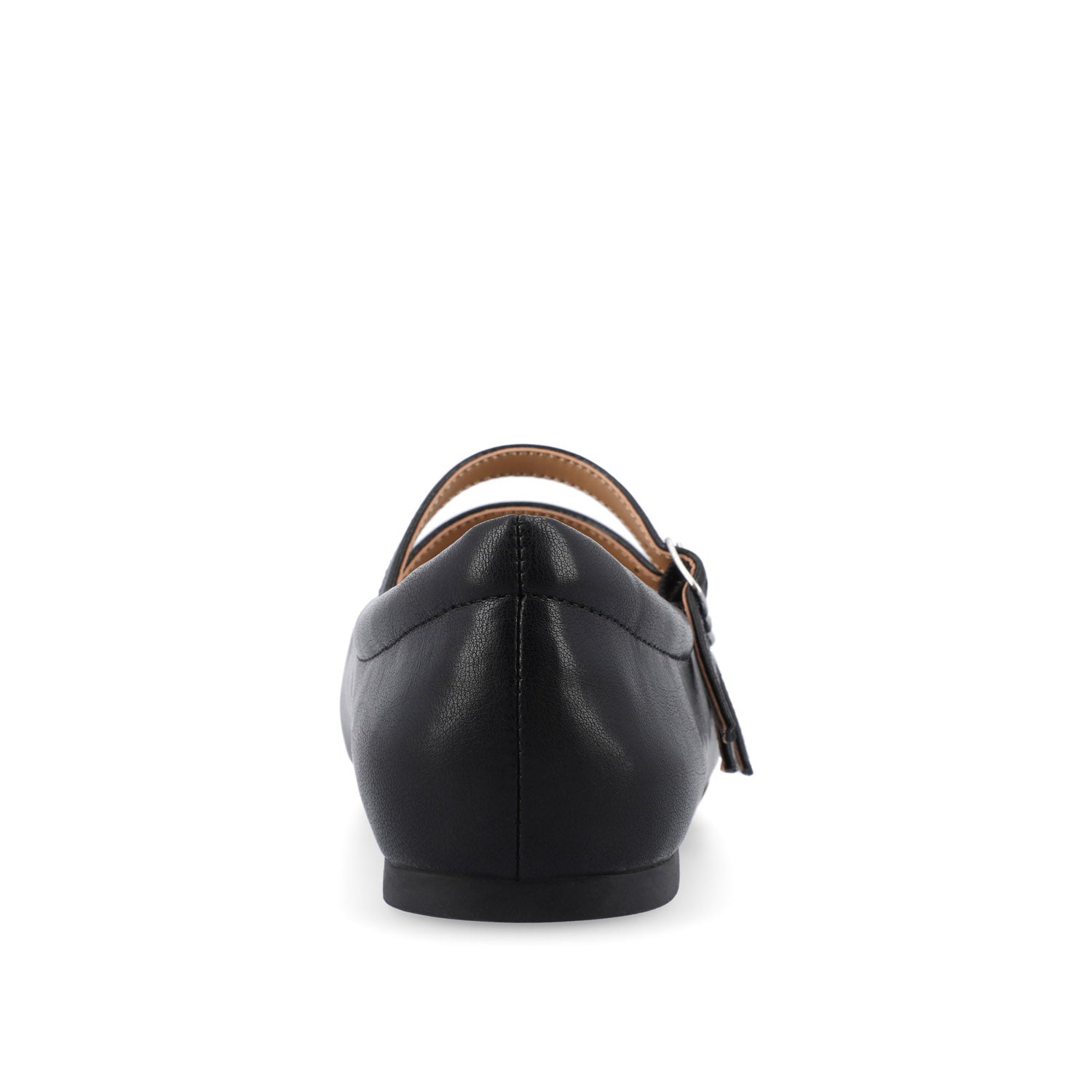 Journee DARLIN BALLET FLATS IN VEGAN LEATHER - Black PU