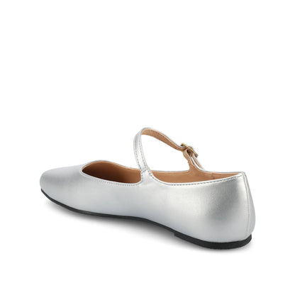 Journee CARRIE BALLET FLATS IN PATENT - Silver PU