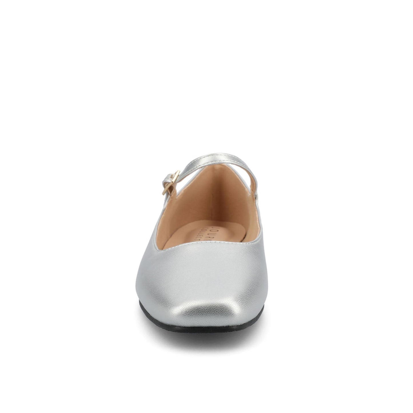 Journee CARRIE BALLET FLATS IN PATENT - Silver PU