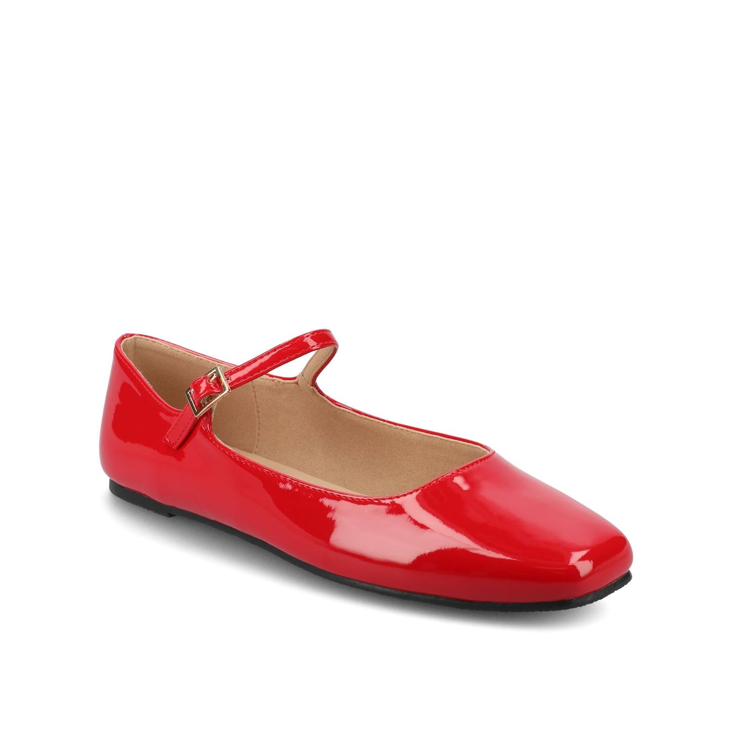 Journee CARRIE BALLET FLATS IN PATENT - Red Patent