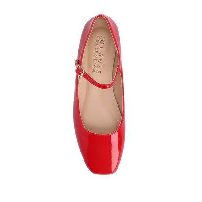 Journee CARRIE BALLET FLATS IN PATENT - Red Patent