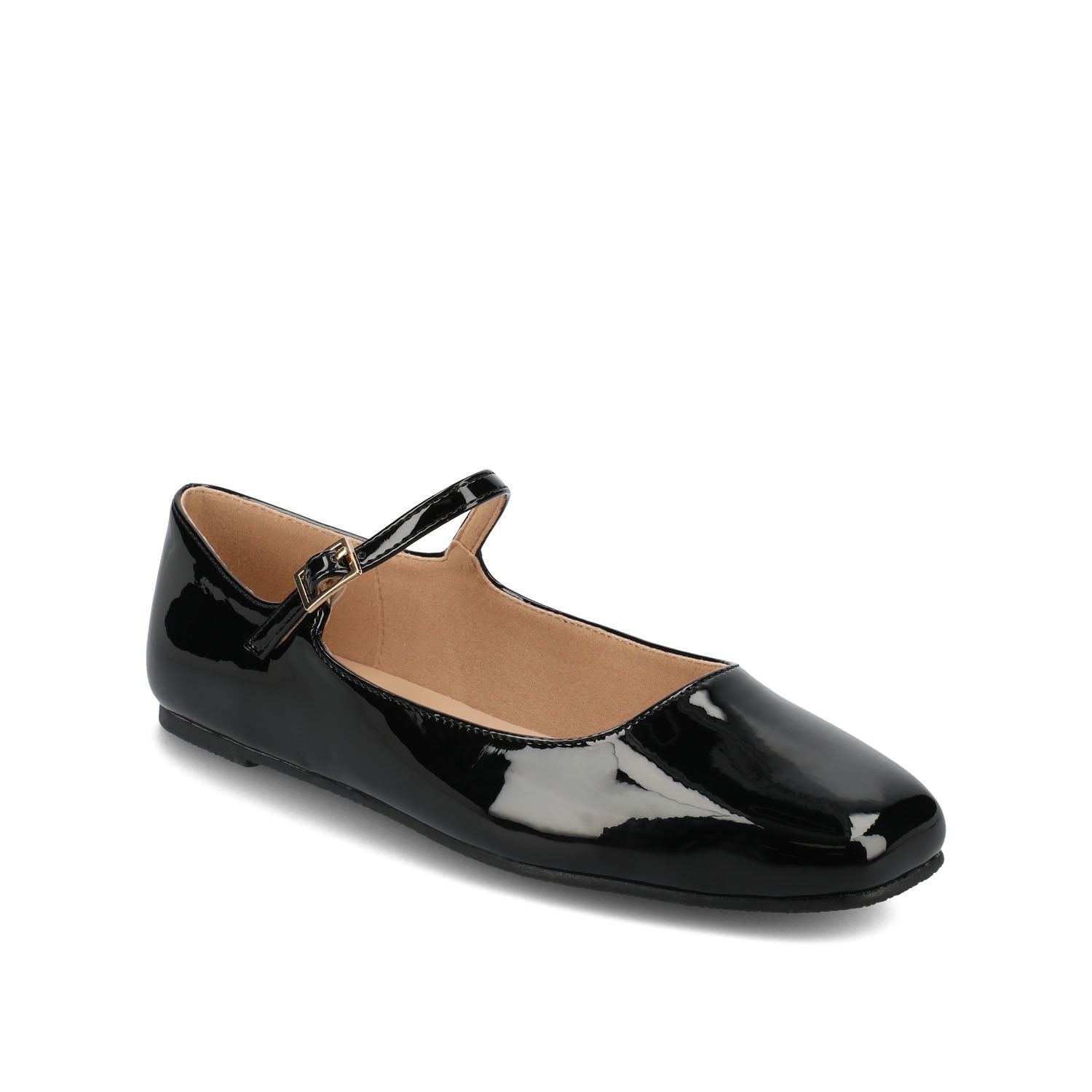 Journee CARRIE BALLET FLATS IN PATENT - Black Patent