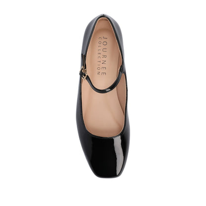 Journee CARRIE BALLET FLATS IN PATENT - Black Patent