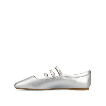 Journee DARLIN BALLET FLATS IN STATEMENT - Silver PU