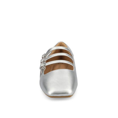 Journee DARLIN BALLET FLATS IN STATEMENT - Silver PU