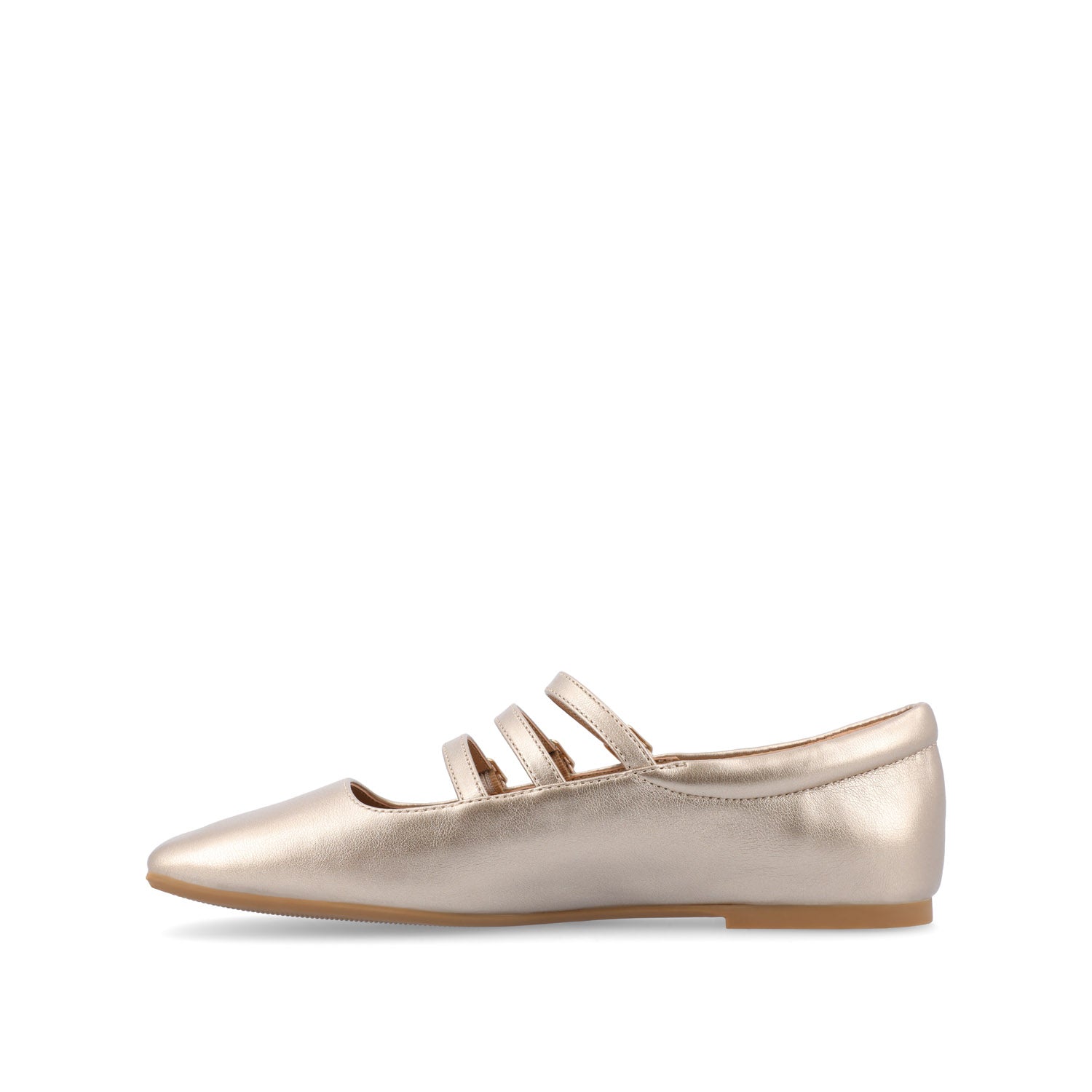 Journee DARLIN BALLET FLATS IN STATEMENT - Gold PU
