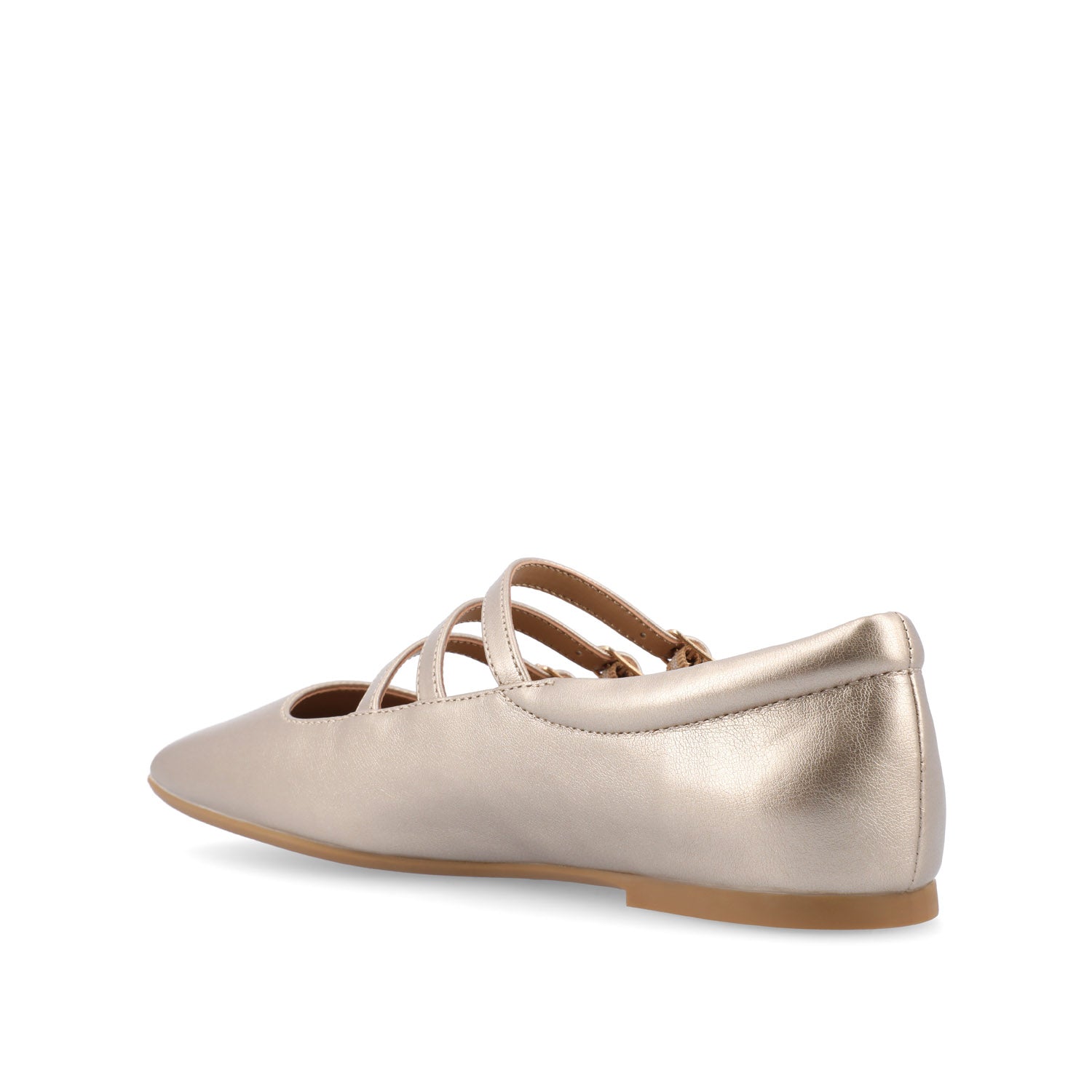 Journee DARLIN BALLET FLATS IN STATEMENT - Gold PU