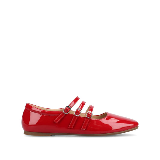 Journee DARLIN BALLET FLATS IN STATEMENT - Red Patent