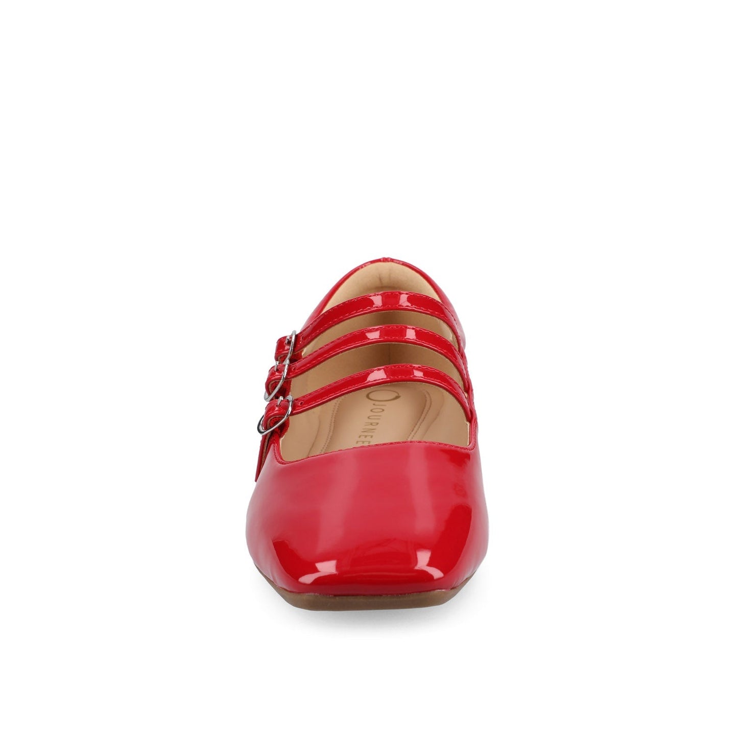 Journee DARLIN BALLET FLATS IN STATEMENT - Red Patent