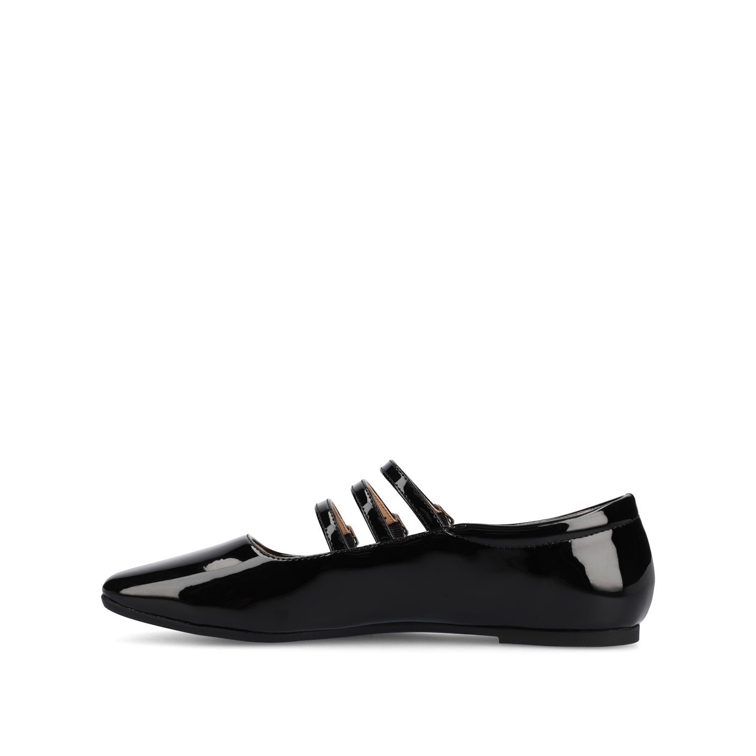Journee DARLIN BALLET FLATS IN STATEMENT - Black Patent
