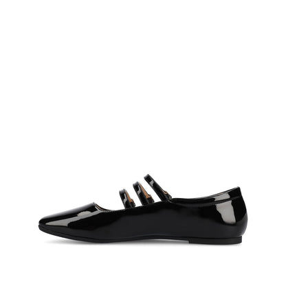 Journee DARLIN BALLET FLATS IN STATEMENT - Black Patent