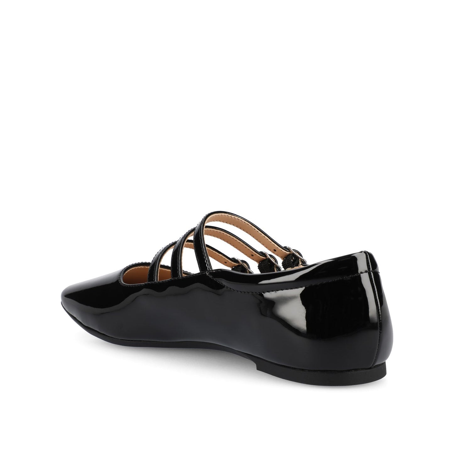 Journee DARLIN BALLET FLATS IN STATEMENT - Black Patent