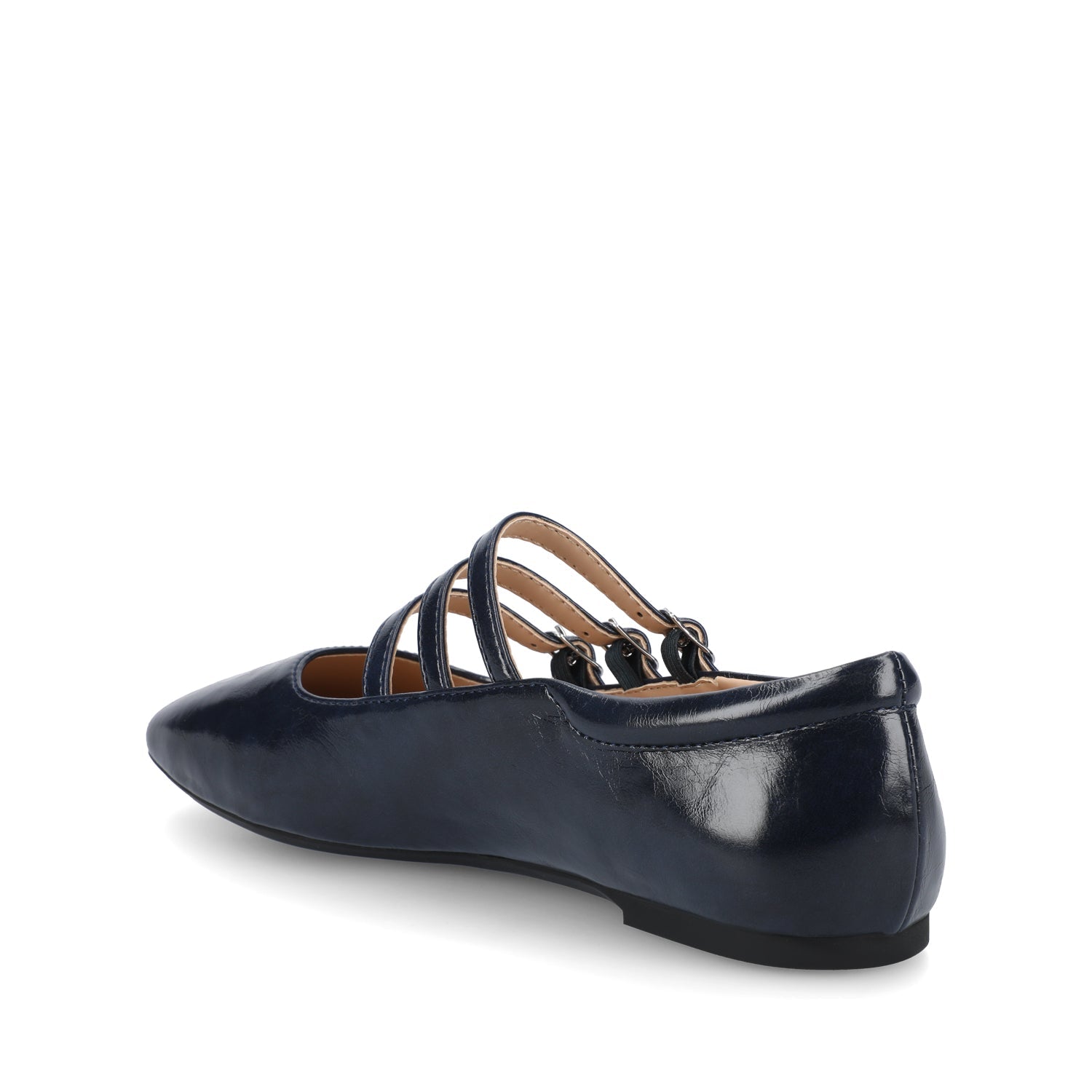 Journee DARLIN BALLET FLATS IN STATEMENT - Crinkle Navy